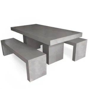 Mesa-de-cimento-e-bancos-postos-para-jardim